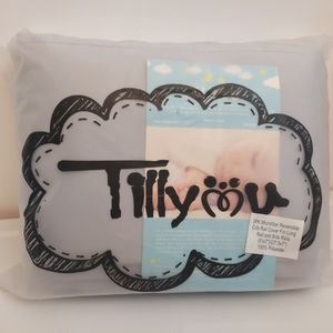 Till You Crib Rail Covers Gray 3 Pack